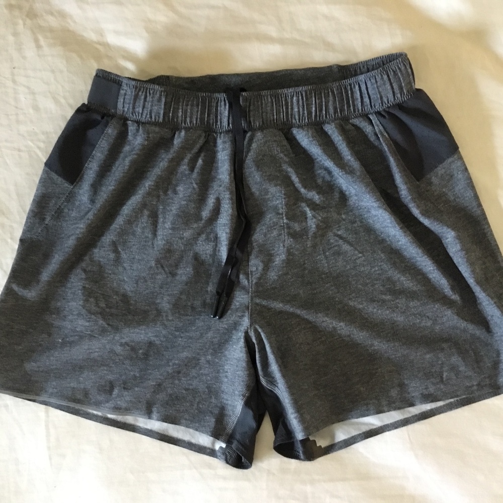 Gray Lulu lemon shorts